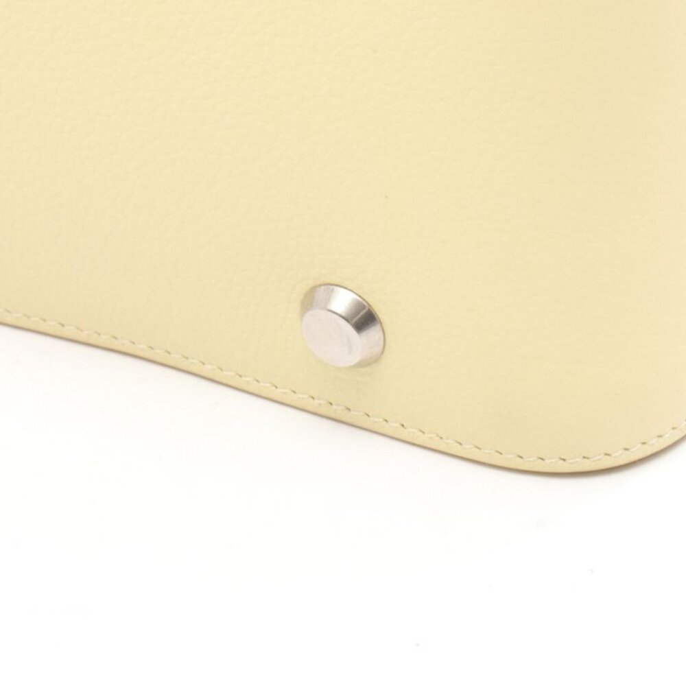 Balenciaga Tote Tour Small North South Pastel Yellow Leather - Picture 7 of 9